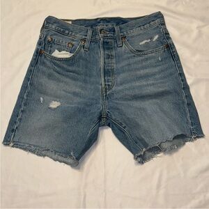 Levi's 501 Mid Thigh Denim Jeans